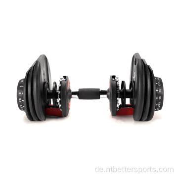 Einstellbare Dumbbell -Set für das Körpergebäude 40 kg/24 kg